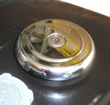 Chrome Locking Petrol Tank Cap Efl-T5-Disc