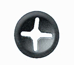 Round Badge Speed Clip 2.5mm