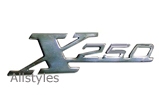 Lambretta Legshield Badge X-250 2-Pin 30mm