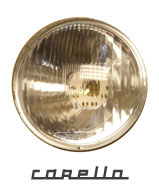 LI S/1-2-3 Headlight Glass & Reflector Carello