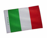 Square Italian Flag 220 x 150mm