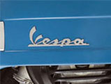 Px Disc Vespa Scroll Side Panel Badge Italian