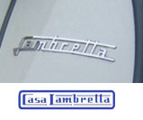 Lambretta Legshield Badge Sx Italian 4-Pin