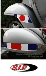 Target Side Panel & Front Mudguard Stickers
