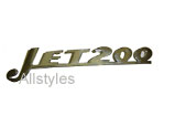 Jet-200 Legshield Badge 4-Pin Italian