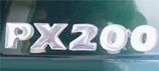 Disc Side Panel Sticker PX 200 Italian