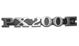 PX 200 E-Px Mark1 Side Panel Badge Italian