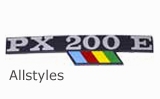 PX 200 Efl Side Panel Badge Italian