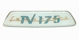 TV 175 Rear Frame Badge Italian