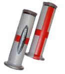 Saint George Cross Handlebar Grips 22mm Italian